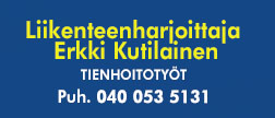 Liikenteenharjoittaja Erkki Kutilainen logo